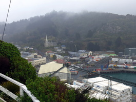 Port Chalmers in the mist