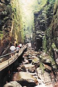 The Flume Gorge itself