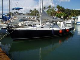 Noa, a brand new, beautiful J105, owned by Jeff and Debbie