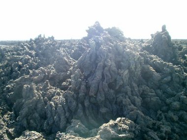 More lava formations