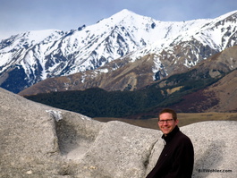 Ed and the New Zealand alps