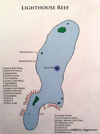Lighthouse Reef dive sites