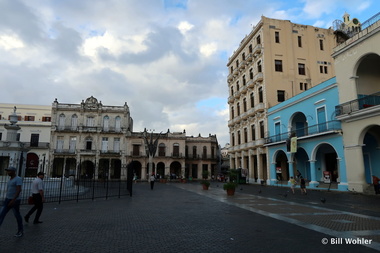 The Plaza Vieja, where we enjoyed a coffee