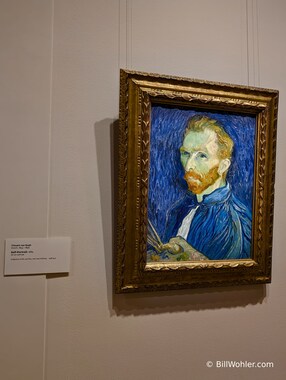 Self-portrait by Vincent van Gogh, 1889