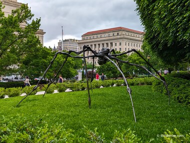 Spider by Louise Bourgeois designed in 1996 and cast in 1997