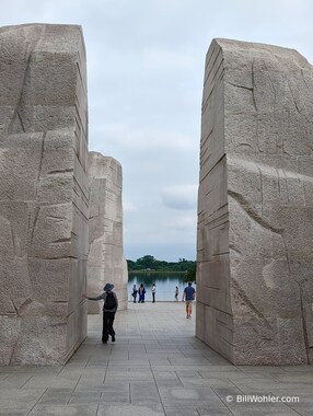 Lori and the Martin Luther King Jr. Memorial