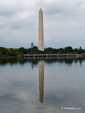 The Washington Monument across the Tidal Basin