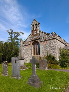 The Muncaster Church near the Muncaster Castle