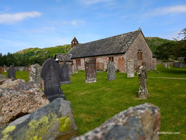 The remote St Catherine's Church