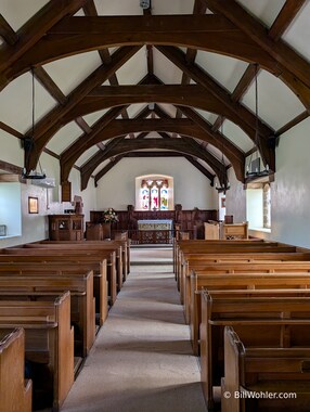 Inside the St Catherine's Church