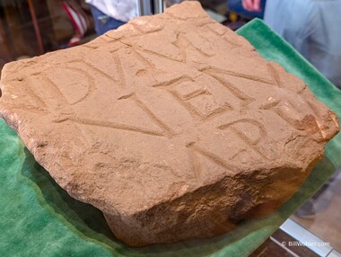 Text from the Roman era found on site