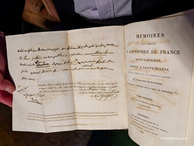 A couple of books, one handwritten, the other with a handwritten preamble, from the early 18th and 19th centuries, in the library