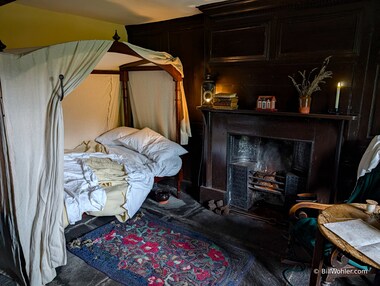 The room where William Wordsworth and later his wife Mary slept