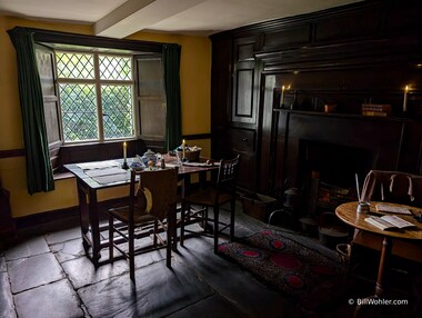 The dining and sitting room where William Wordsworth might have written most of his verses