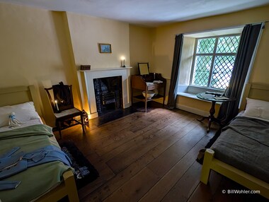 The room where two of William Wordsworth's children grew up