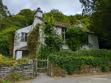 The front of Dove Cottage