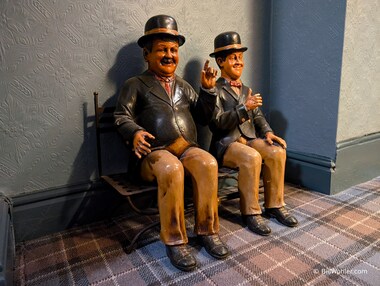 A Laurel and Hardy miniature