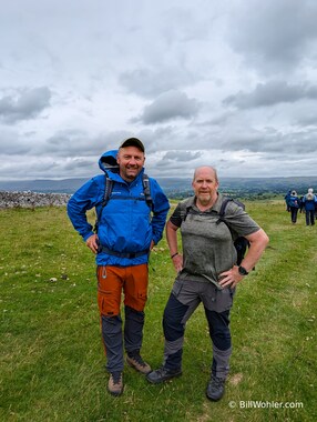 Who is from Yorkshire? (Hint: the one in short sleeves)