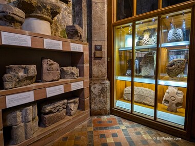 The Kirkby Stephen Parish Church contains a small museum with Roman artifacts uncovered in the grounds