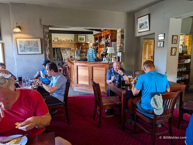 Lunch in the King's Head pub