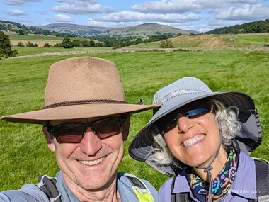 Lori and I in the dales