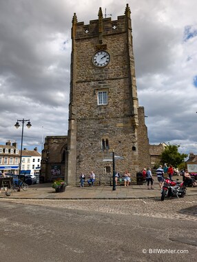 The old Trinity Church now houses the Green Howards Regimental Museum