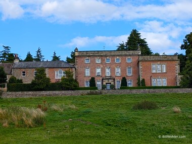 The back of Easby Hall