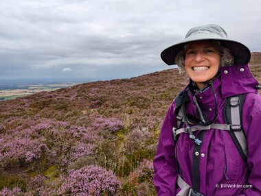 The heather blooms get better and better