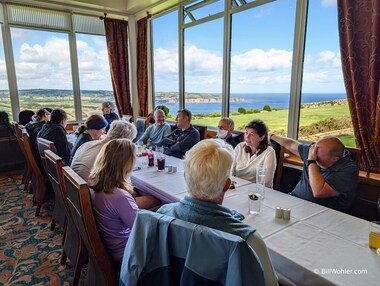 But first, lunch in the Raven Hall Hotel