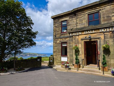 The Raven Hall Hotel, where we had lunch