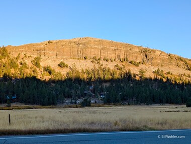 Our first view of Red Cliffs as we drove into Kirkwood