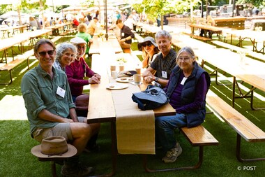 Lunch with Bill, Lori, Marty, Foroogh, Jon, and Nan