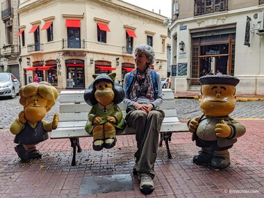 Lori hangs out with Mafalda (https://en.wikipedia.org/wiki/Mafalda) and her friends