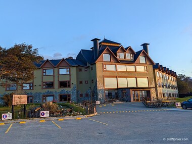 The Los Yámanos hotel in Ushuaia