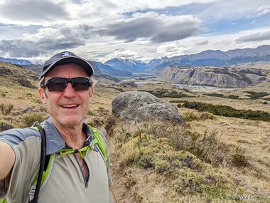 Heading back down to El Chaltén