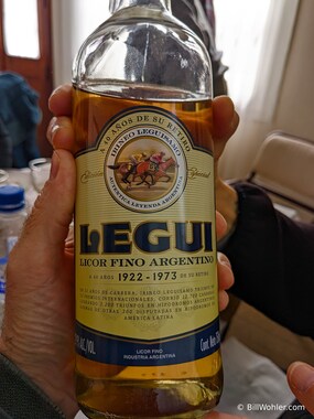 Legui is a very tasty Argentinian digestive made from sugar cane