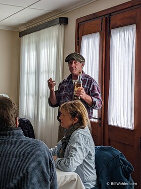 As we finish our lunch, Gonzalo introduces us to Legui