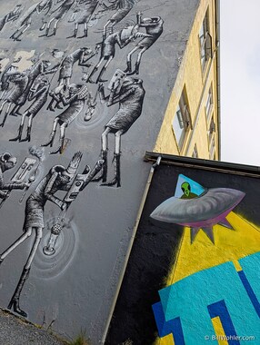 More great murals in Reykjavik