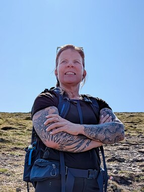 L&iacute;sa displays her living art