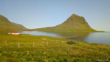 The Kirkjufell along the northern part of the Sn&aelig;fellsnes Peninsula, which was made famous by the Game of Thrones