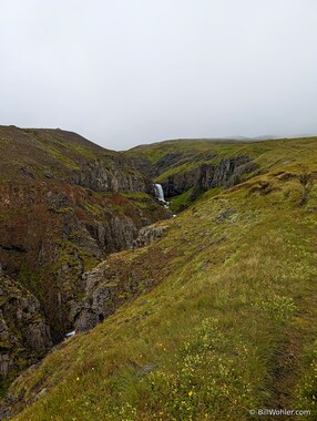 Our first view of the &THORN;ver&aacute; River