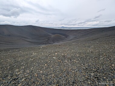 Another view of the Hverfjall Crater