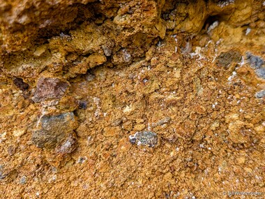Detail of the rock in this valley