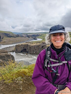 Lori above the J&ouml;kuls&aacute; &aacute; Fj&ouml;llumm