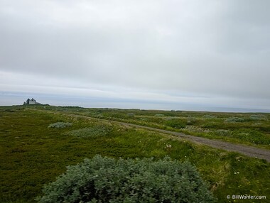 A remote house by the road