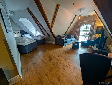 Our room in the Hotel Brosundet