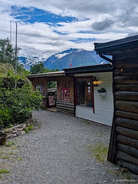 The main entrance to Christian Gaard