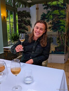 And Mats is ready to drink that wine.